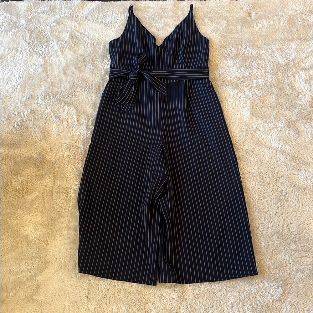 Blue jumpsuit